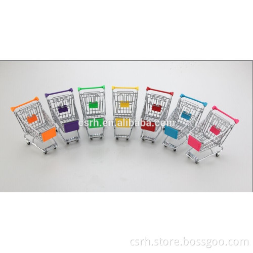 Metal Material Mini Shopping Trolley RH-SX01 Desk Cleaner